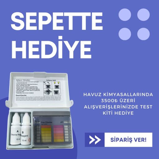3500 TL ve Üzeri Alışverişlerde Test Kiti Hediye